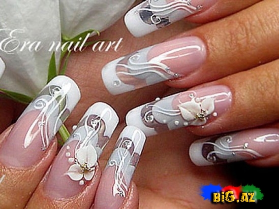 Gəlinlər üçün manikur - FOTO