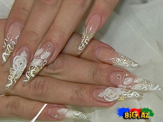 Gəlinlər üçün manikur - FOTO