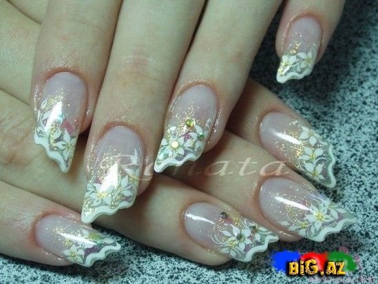 Gəlinlər üçün manikur - FOTO