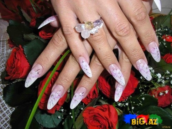Gəlinlər üçün manikur - FOTO