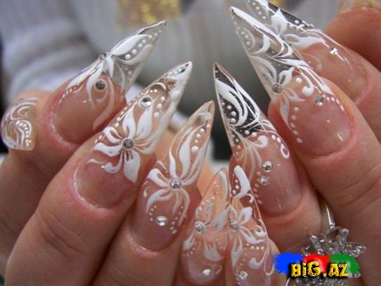 Gəlinlər üçün manikur - FOTO