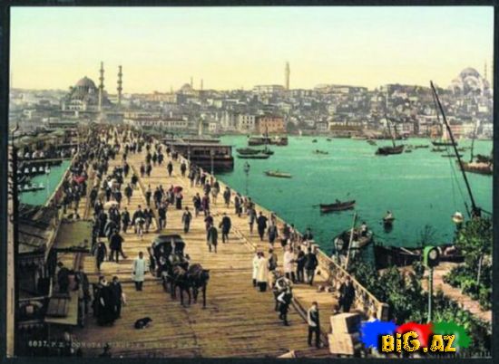 İstanbulun ilk rəngli şəkilləri-FOTO