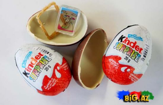 Kinder Surprise haqqında maraqlı faktlar.