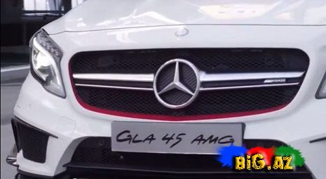 Yeni 2014 Mercedes-Benz GLA 45 AMG – VİDEO