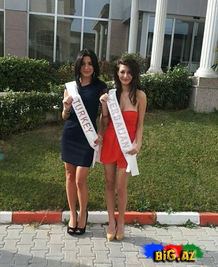 Azərbaycanlı model beynəlxalq gözəllik yarışmasında - FOTO