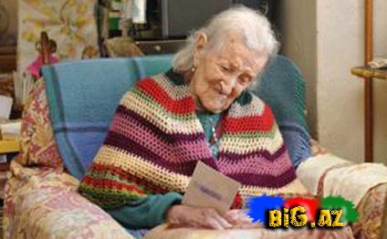 Avropanın ən yaşlı qadınının 114 yaşı tamam oldu - FOTO