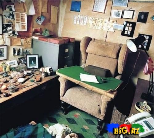 Məşhurların iş otaqları - FOTOREPORTAJ