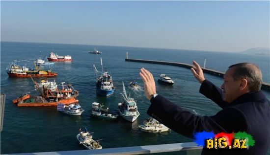 Balıqçılardan Ərdoğana sürpriz - FOTO