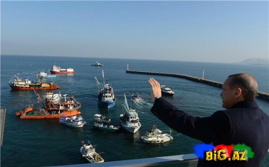 Balıqçılardan Ərdoğana sürpriz - FOTO