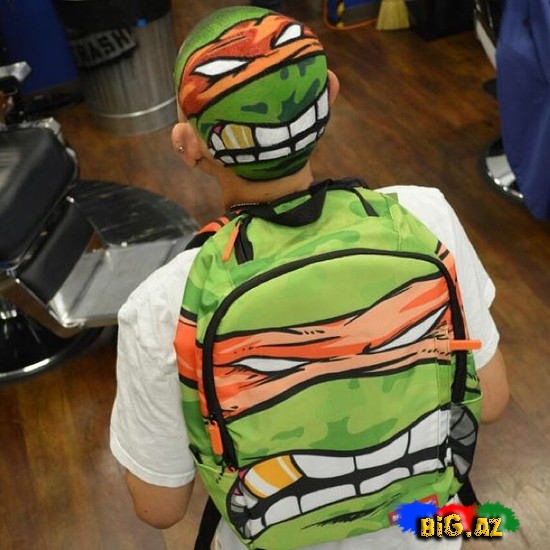 Bu bərbər adi bərbər deyil - FOTO - VİDEO