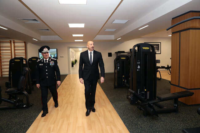 Prezident İlham Əliyev DTX-nin yeni inzibati binalarının açılışında iştirak edib - FOTO