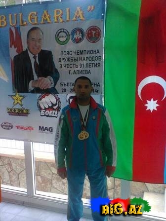 İdmançımız Bolqarıstandan 3 medalla qayıtdı