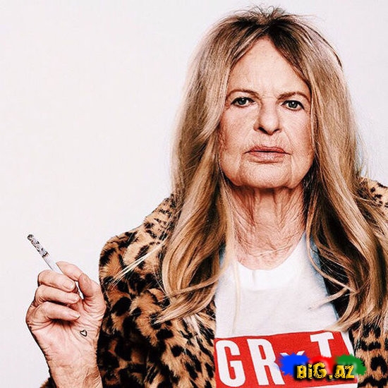 "İnstagram"ı "partladan" nənə - FOTO