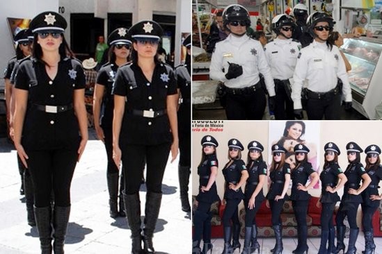Dünyanın ən seksual polis dəstəsi ləğv edildi - FOTO