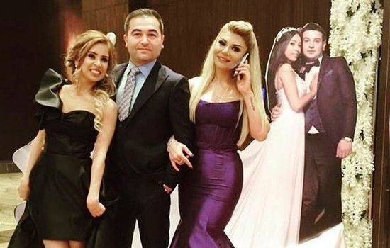 Azərbaycanlı aparıcılar türk məşhurla bir toyda - FOTOLAR