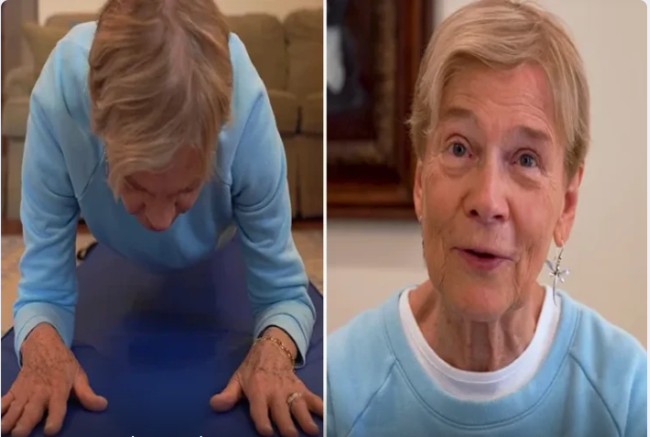 82 yaşlı qadın rekordlar kitabına düşdü