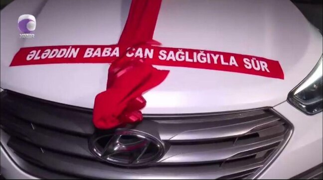 Şəbnəm Tovuzluya efirdə avtomobil hədiyyə edildi - FOTO