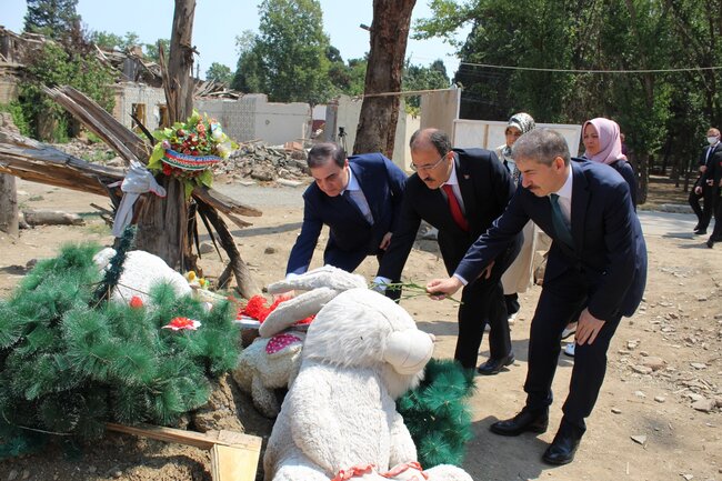 Türkiyənin səfirinin Gəncəyə rəsmi səfəri