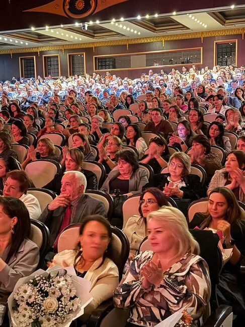 Xalq artisti Fidan Hacıyeva Naxçıvanda konsert və ustad dərsləri verib