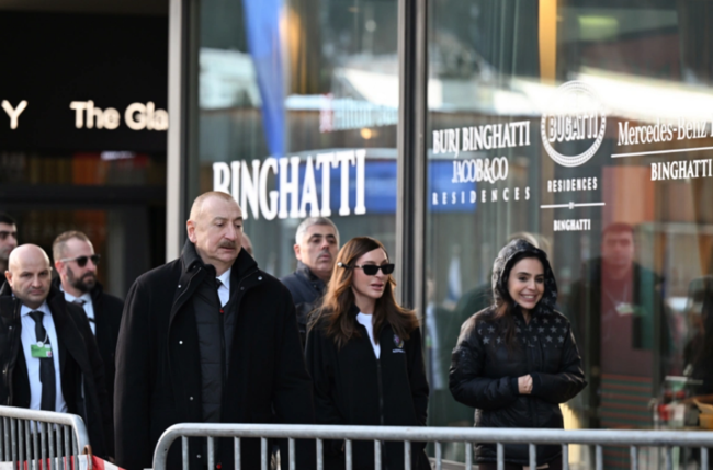 İlham Əliyev Ümumdünya İqtisadi Forumu çərçivəsində panel iclasda iştirak edib