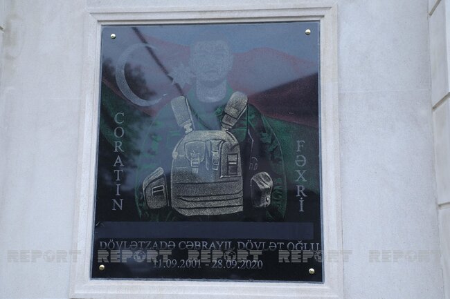 Şəhid Cəbrayılın xatirəsi əbədiləşdirildi - FOTO/VİDEO