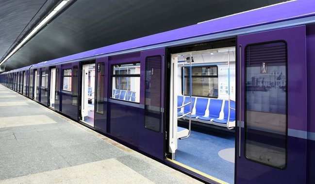Metro üçün növbəti yeni qatar gətirildi