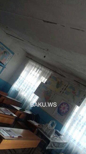Azərbaycanda bu məktəb biabırçı gündədir – FOTO