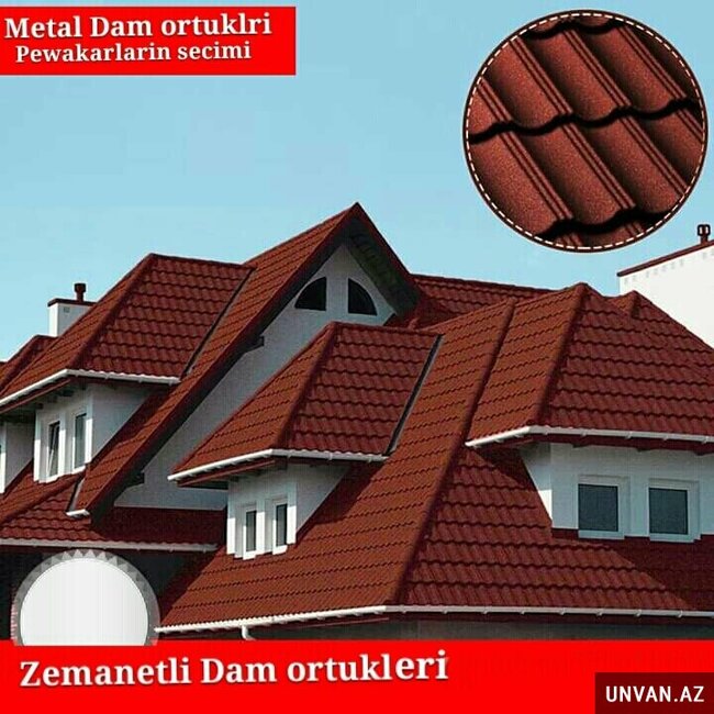 Metal Dam örtüklərinin topdan və pərakəndə satışı!