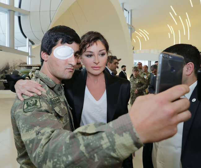 Mehriban Əliyeva: Qarabağın hər bir kəndində, hər bir şəhərində Azərbaycan bayrağı dalğalanacaq