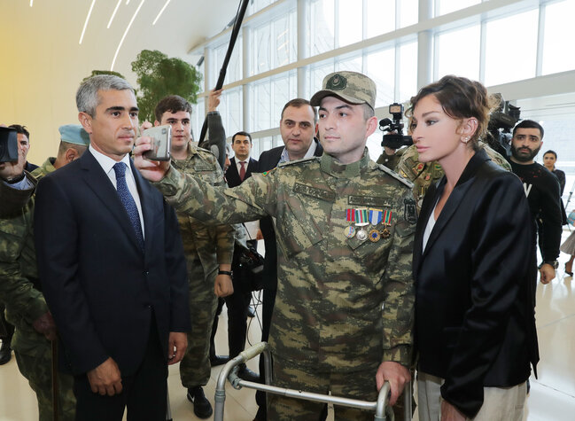 Mehriban Əliyeva: Qarabağın hər bir kəndində, hər bir şəhərində Azərbaycan bayrağı dalğalanacaq