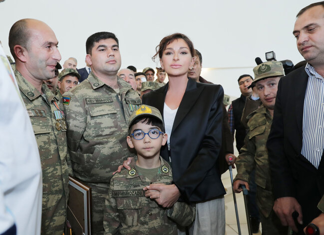 Mehriban Əliyeva: Qarabağın hər bir kəndində, hər bir şəhərində Azərbaycan bayrağı dalğalanacaq