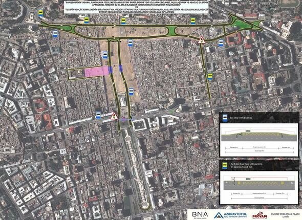 "Sovetski"nin yerində tikilən park - FOTO