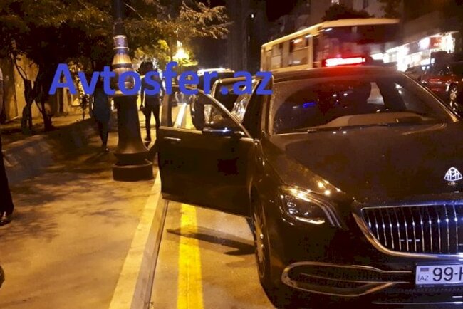 Polis Bakıda yarım milyonluq maşını saxladı - FOTO