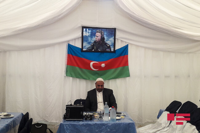 Şəhid pilotumuz doğulduğu rayonda anıldı - FOTOLAR