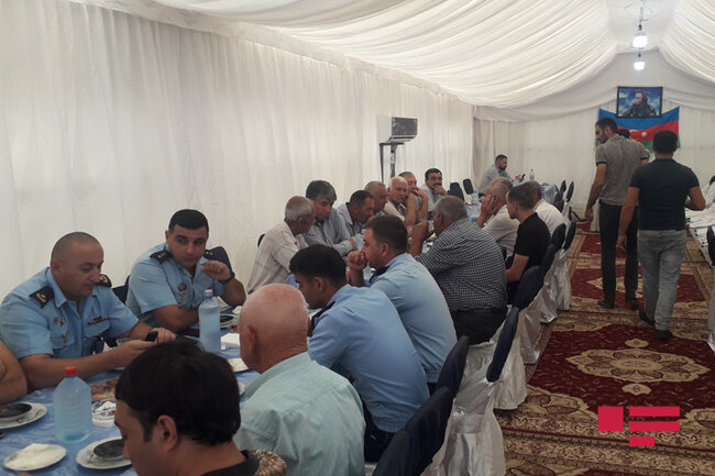 Şəhid pilotumuz doğulduğu rayonda anıldı - FOTOLAR