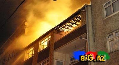 Yasamalda partlayış - VİDEO