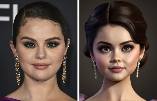 Məşhurlar cizgi filmlərində özlərini oynasaydılar - FOTO