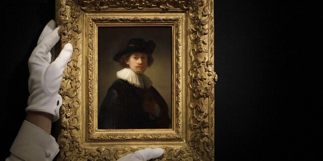 Rembrandtın avtoportreti 18,7 milyon dollara satıldı