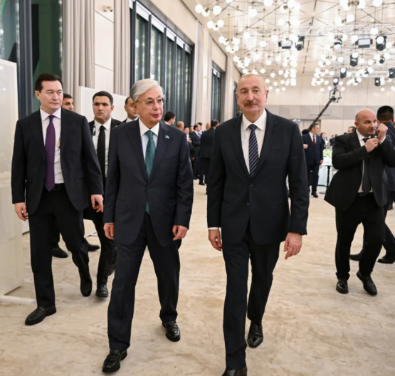 Prezident İlham Əliyevin adından AQEM-in 7-ci Zirvə Görüşünün iştirakçılarının şərəfinə şam yeməyi verilib - Foto
