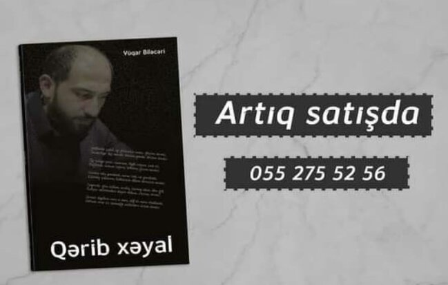 Vüqar Biləcərinin kitabı çıxdı - FOTO