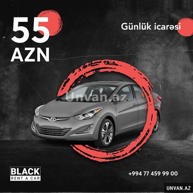 Rent a Car münasib qiymətə, endirimlərlə icarəyə maşın təklif edir!