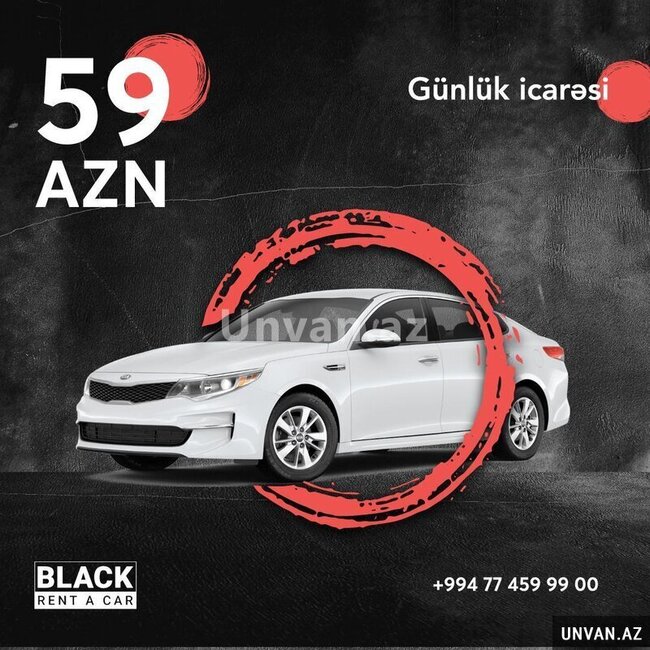 Rent a Car münasib qiymətə, endirimlərlə icarəyə maşın təklif edir!
