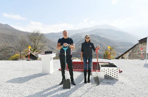 Şuşada Daşaltı məscidinin təməli qoyulub - FOTO