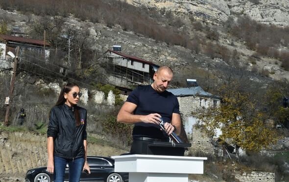 Şuşada Daşaltı məscidinin təməli qoyulub - FOTO