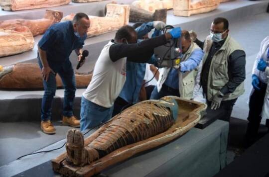 2500 illik mumiyalar açılıb turistlərə göstərildi - VİDEO