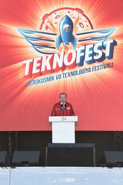 İlham Əliyev və Rəcəb Tayyib Ərdoğan "TEKNOFEST Azərbaycan" festivalında - YENİLƏNİB + FOTO/VİDEO