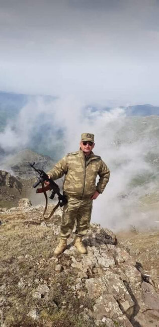 Kəlbəcərdə minaya düşən hərbi hissə komandiri - VİDEO