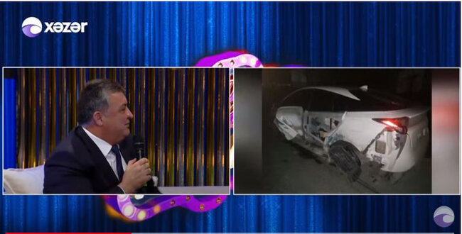 Tanınmış meyxanaçı qəzaya düşdü - FOTO