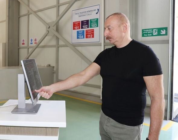 İlham Əliyev Kəlbəcər rayonuna səfər edib - FOTO