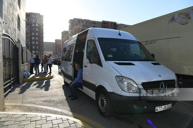 Daha bir neçə ailə Laçın şəhərinə yola salınıb - FOTO